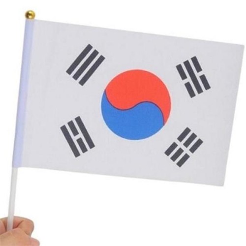 대한민국 국기 플라스틱 태극기 국경일 준비물 상징 깃발