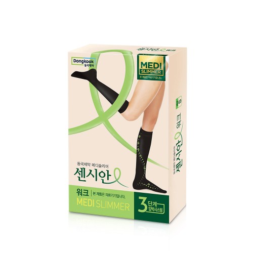 센시안 의료용 압박스타킹 압박밴드 메디슬리머 릴랙스 1개 + 워크 1개