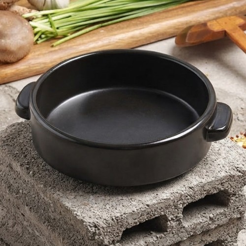 수궁 세라믹 된장 찌개 불고기 무균열 내열 전골 뚝배기 18.3cm