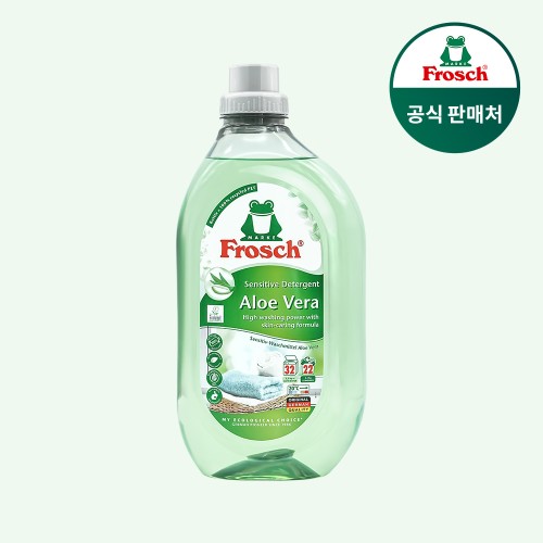 프로쉬 세탁세제 1.5L, 알로에베라, 1개